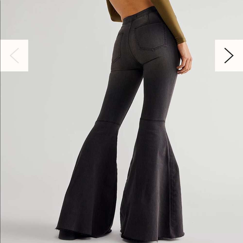 Free People Just Float On Flare Jeans